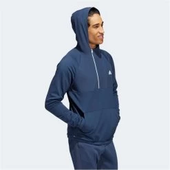 Adidas Fleece Anorak 1/4 Zip Outerwear Pullover Golf Apparel 17 Adidas Fleece Anorak 1/4 Zip Outerwear Pullover Golf Apparel -Golf Store adidas fleece anorak 1 4 zip outerwear 6