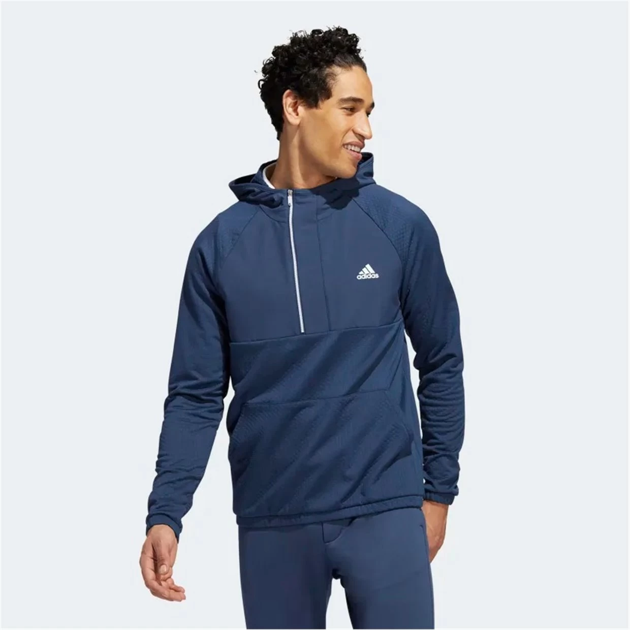 Adidas Fleece Anorak 1/4 Zip Outerwear Pullover Golf Apparel 10 Adidas Fleece Anorak 1/4 Zip Outerwear Pullover Golf Apparel - Image 8