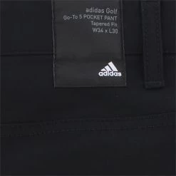 Adidas Go To Five Pocket Pants Flat Front Golf Apparel -Golf Store adidas go to five pocket pants 3