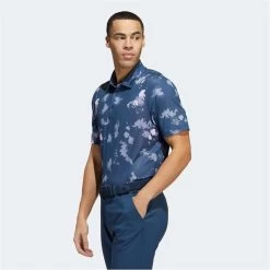 Adidas Splat Print Shirt Polo Short Sleeve Golf Apparel -Golf Store adidas splat print shirt 8