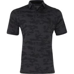 Callaway Digital Heather Camo Jacquard Shirt Polo Short Sleeve Golf Apparel