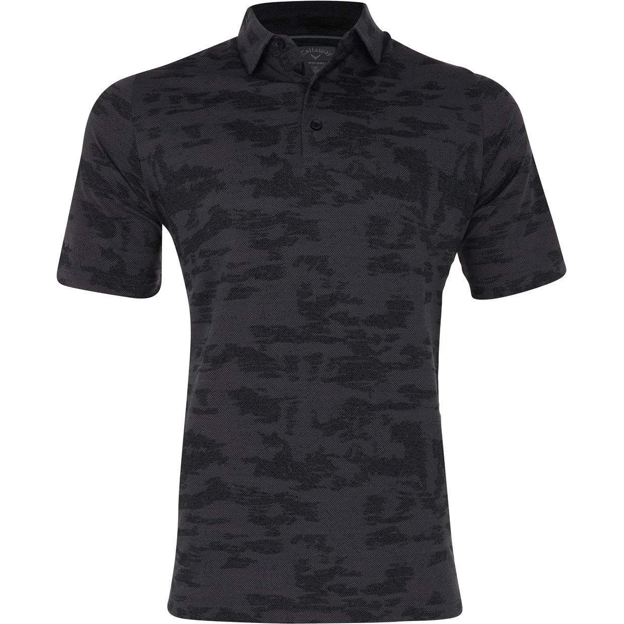 Callaway Digital Heather Camo Jacquard Shirt Polo Short Sleeve Golf Apparel 3 Callaway Digital Heather Camo Jacquard Shirt Polo Short Sleeve Golf Apparel