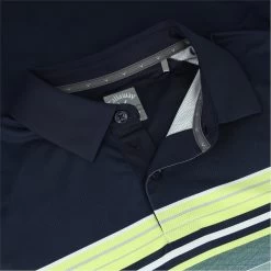 Callaway Engineered Fluid Stripe Print Shirt Polo Short Sleeve Golf Apparel -Golf Store callaway engineered fluid stripe print shirt 3