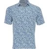 Callaway Filtered Floral Print Shirt Polo Short Sleeve Golf Apparel 1 Callaway Filtered Floral Print Shirt Polo Short Sleeve Golf Apparel -Golf Store callaway filtered floral print shirt