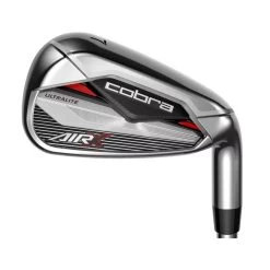 New And Used Cobra AIR-X Grey/Red Combo Iron Set Golf Clubs -Golf Store cobra air x grey red combo iron set 2