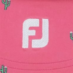 FootJoy Cactus Print Lisle Self Collar Polo Shirt Polo Short Sleeve Golf Apparel -Golf Store footjoy cactus print lisle self collar polo shirt 3