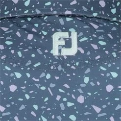 FootJoy Terrazzo Print Lisle Self Collar Shirt Polo Short Sleeve Golf Apparel -Golf Store footjoy terrazzo print lisle self collar shirt 3