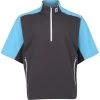 FootJoy Tour Logo Sport Short Sleeve Wind Shirt Outerwear Wind Jacket Golf Apparel -Golf Store footjoy tour logo sport short sleeve wind shirt outerwear