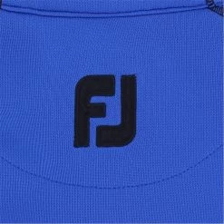 FootJoy Tour Logo Tonal Heather Midlayer Outerwear Pullover Golf Apparel -Golf Store footjoy tour logo tonal heather midlayer outerwear 3