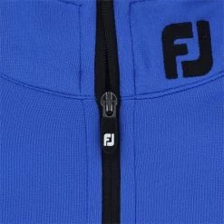 FootJoy Tour Logo Tonal Heather Midlayer Outerwear Pullover Golf Apparel -Golf Store footjoy tour logo tonal heather midlayer outerwear 4