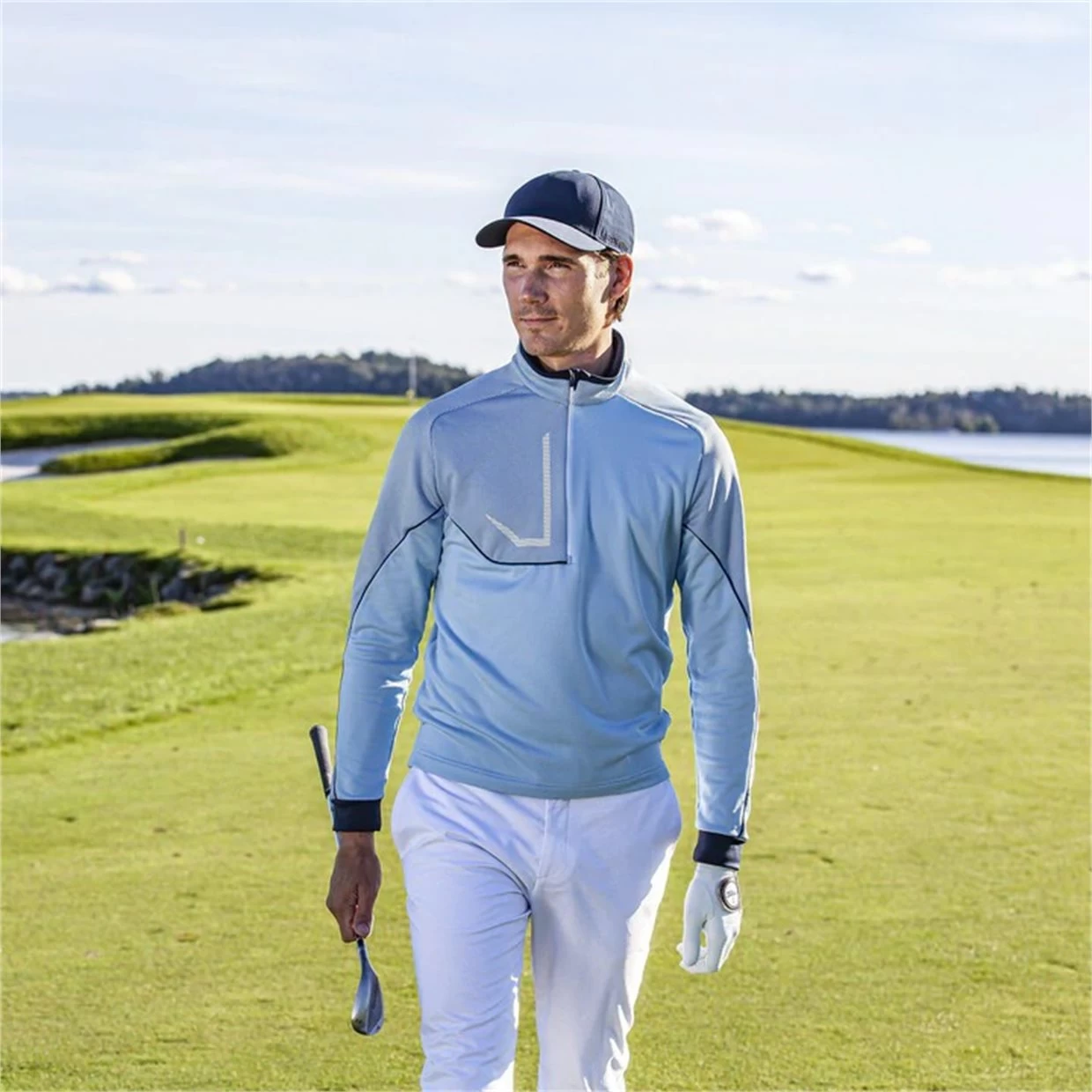 Galvin Green Daxton Half Zip Insula Outerwear Pullover Golf Apparel 5 Galvin Green Daxton Half Zip Insula Outerwear Pullover Golf Apparel - Image 3