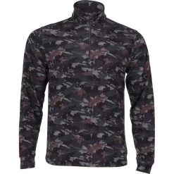 Greg Norman Crest 1/4 Zip Outerwear Pullover Golf Apparel