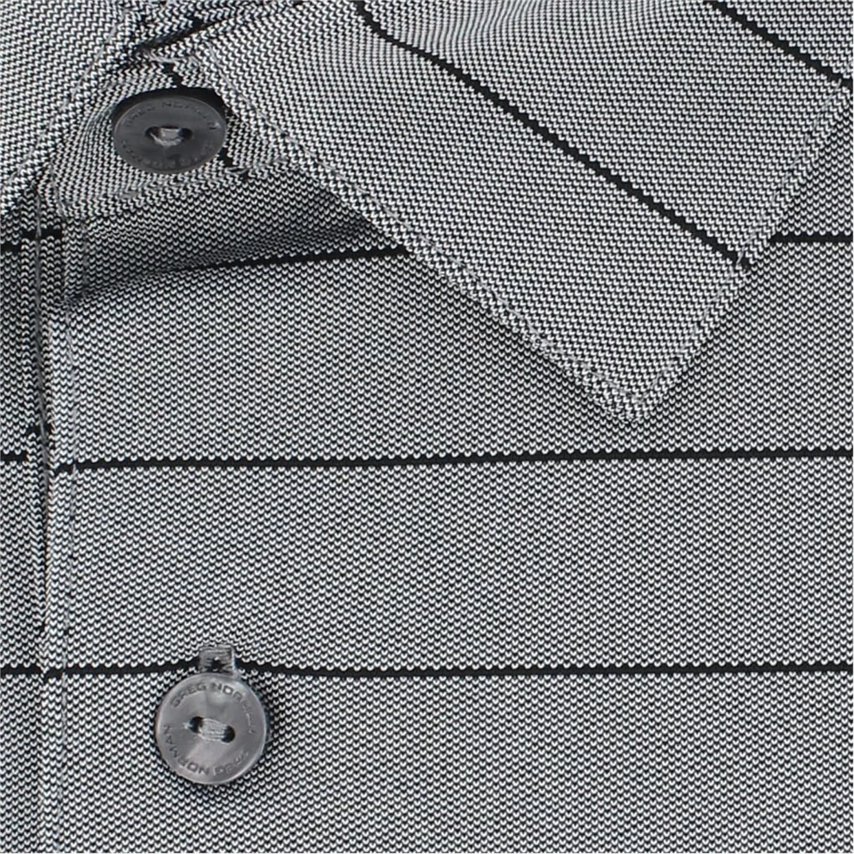 Greg Norman Freedom Micro Pique Stripe Shirt Polo Short Sleeve Golf Apparel 7 Greg Norman Freedom Micro Pique Stripe Shirt Polo Short Sleeve Golf Apparel - Image 5