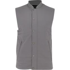 Greg Norman Knight Full Zip Outerwear Vest Golf Apparel