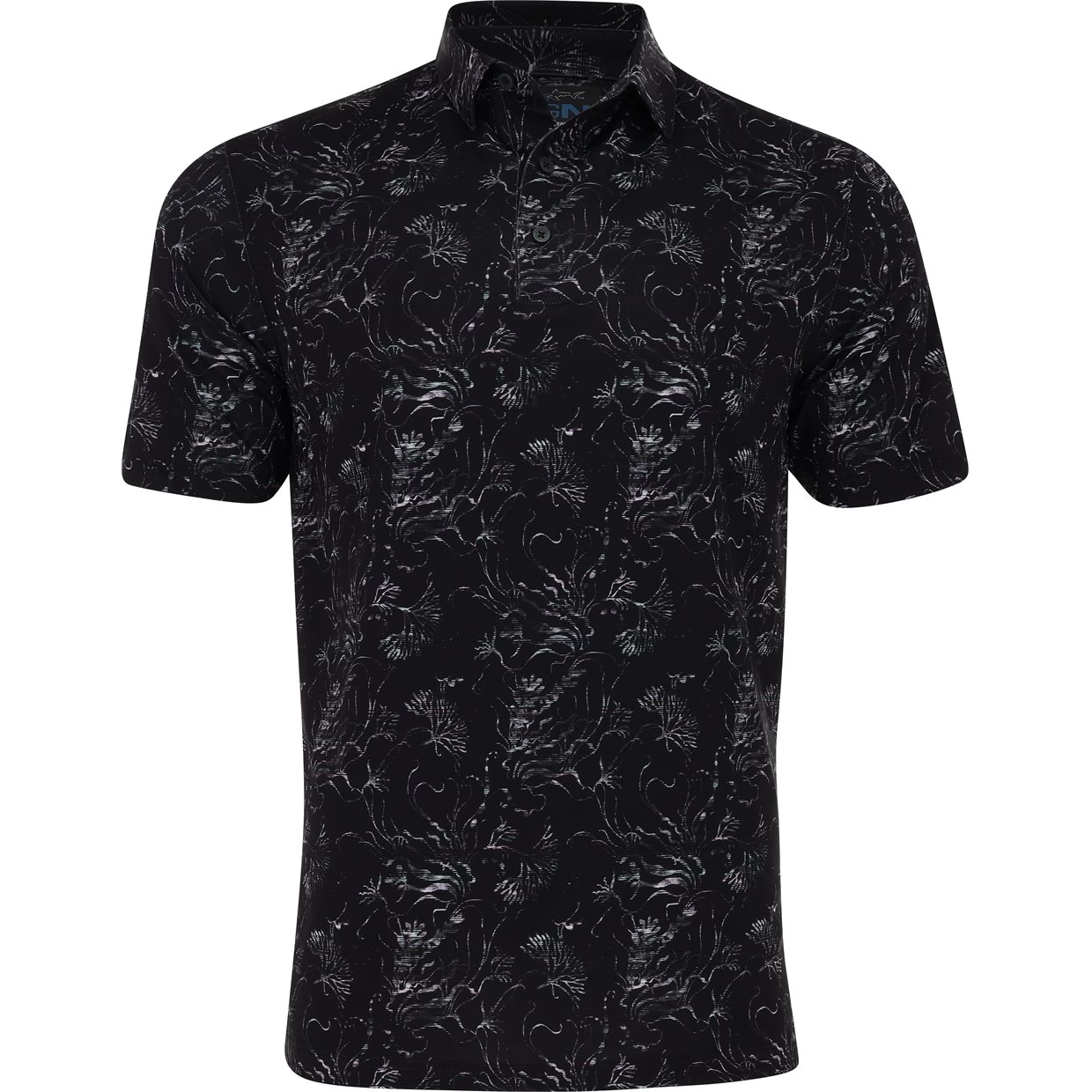 Greg Norman Undersea Shirt Polo Short Sleeve Golf Apparel 3 Greg Norman Undersea Shirt Polo Short Sleeve Golf Apparel