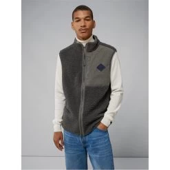 J.Lindeberg J. Lindeberg Zeke Pile Mid Layer Outerwear Vest Golf Apparel -Golf Store j lindeberg zeke pile mid layer outerwear 7