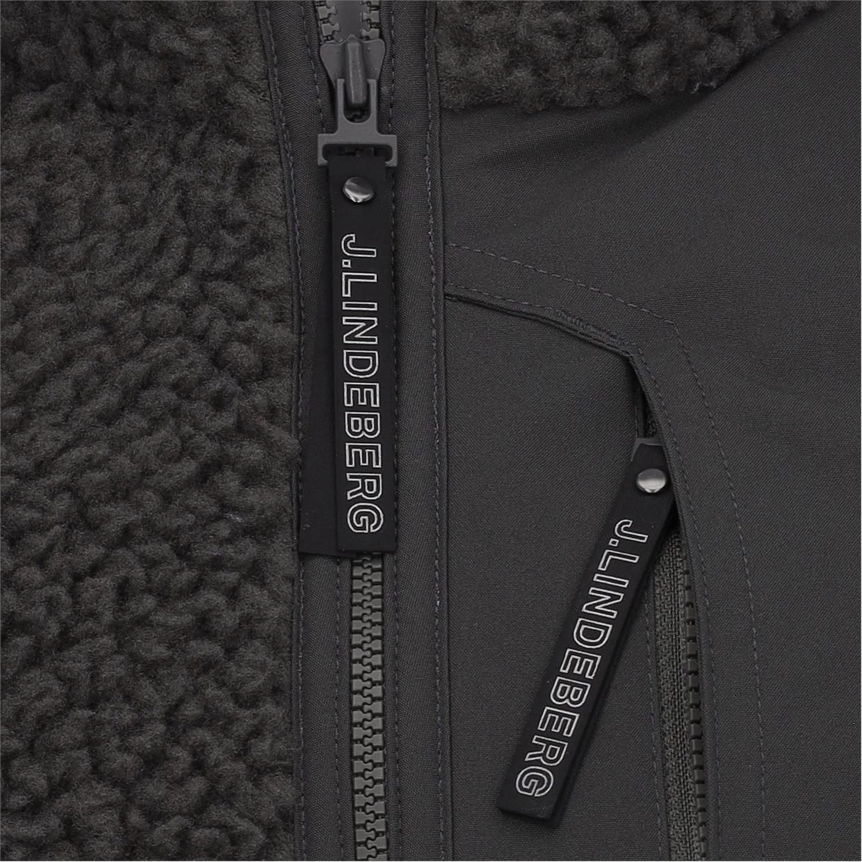 J.Lindeberg J. Lindeberg Zeke Pile MidLayer Outerwear Jacket Golf Apparel 7 J.Lindeberg J. Lindeberg Zeke Pile MidLayer Outerwear Jacket Golf Apparel - Image 5