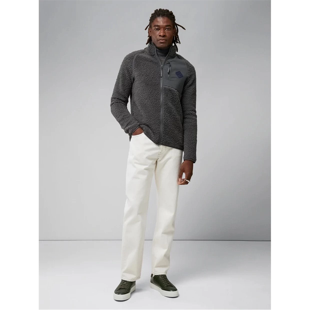 J.Lindeberg J. Lindeberg Zeke Pile MidLayer Outerwear Jacket Golf Apparel 10 J.Lindeberg J. Lindeberg Zeke Pile MidLayer Outerwear Jacket Golf Apparel - Image 8