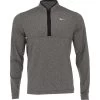 Nike Dri-Fit Victory Heather Half Zip Top Outerwear Pullover Golf Apparel -Golf Store nike dri fit victory heather half zip top outerwear