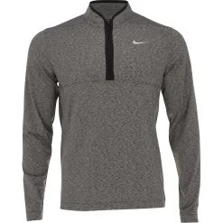 Nike Dri-Fit Victory Heather Half Zip Top Outerwear Pullover Golf Apparel