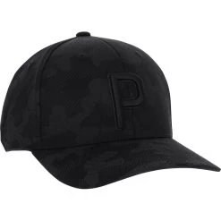 Puma Camo Pattern P110 Snapback Headwear Cap Golf Apparel