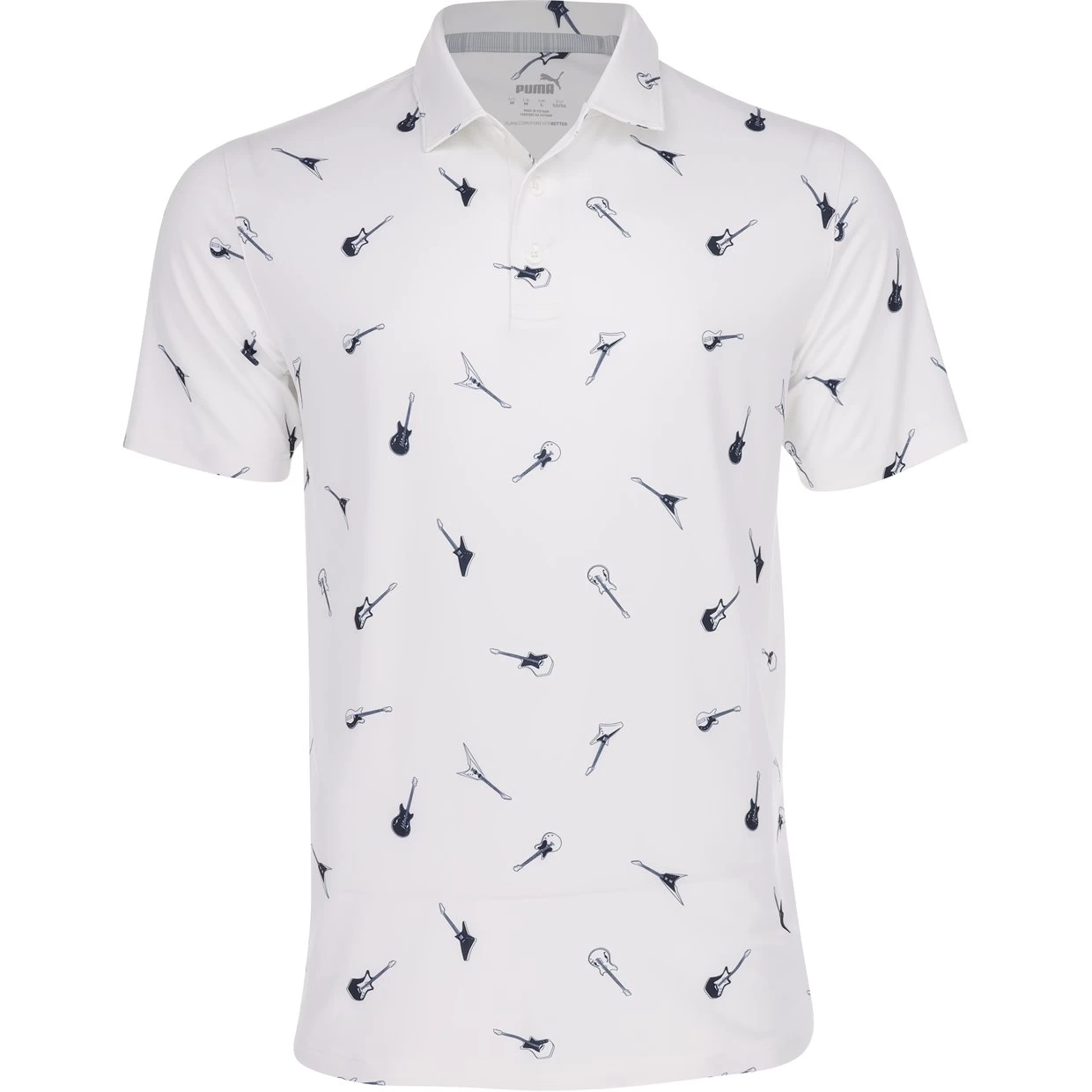 Puma Cloudspun Chords Shirt Polo Short Sleeve Golf Apparel 3 Puma Cloudspun Chords Shirt Polo Short Sleeve Golf Apparel