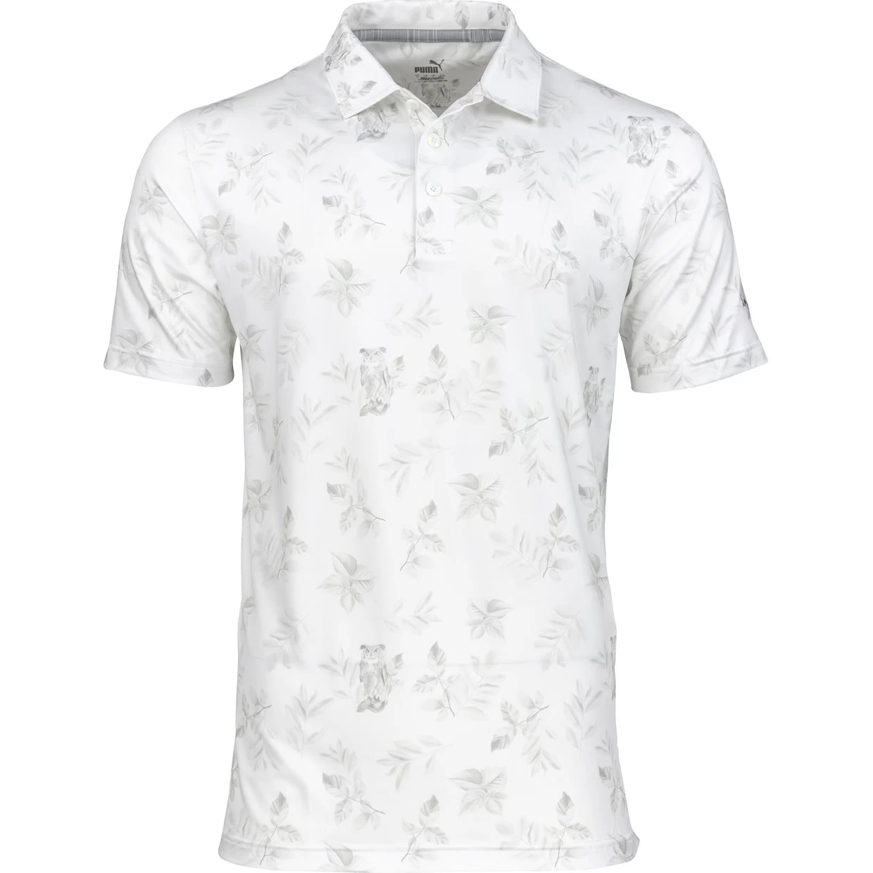 Puma Cloudspun Owl Shirt Polo Short Sleeve Golf Apparel 3 Puma Cloudspun Owl Shirt Polo Short Sleeve Golf Apparel