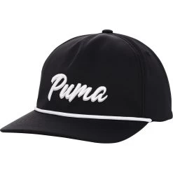 Puma Script Rope Snapback Headwear Cap Golf Apparel -Golf Store puma script rope snapback headwear 3