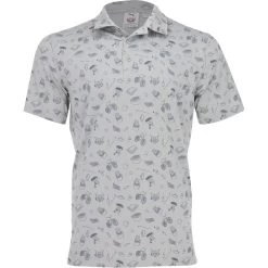 Puma Volition Block Party Shirt Polo Short Sleeve Golf Apparel