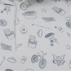 Puma Volition Block Party Shirt Polo Short Sleeve Golf Apparel -Golf Store puma volition block party shirt 4