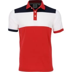 Puma Volition Colorblock Shirt Polo Short Sleeve Golf Apparel