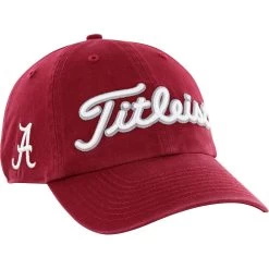 Titleist Collegiate Garmet Wash Headwear Cap Golf Apparel