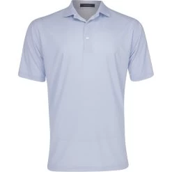 Turtleson Beckett Check Performance Shirt Polo Short Sleeve Golf Apparel