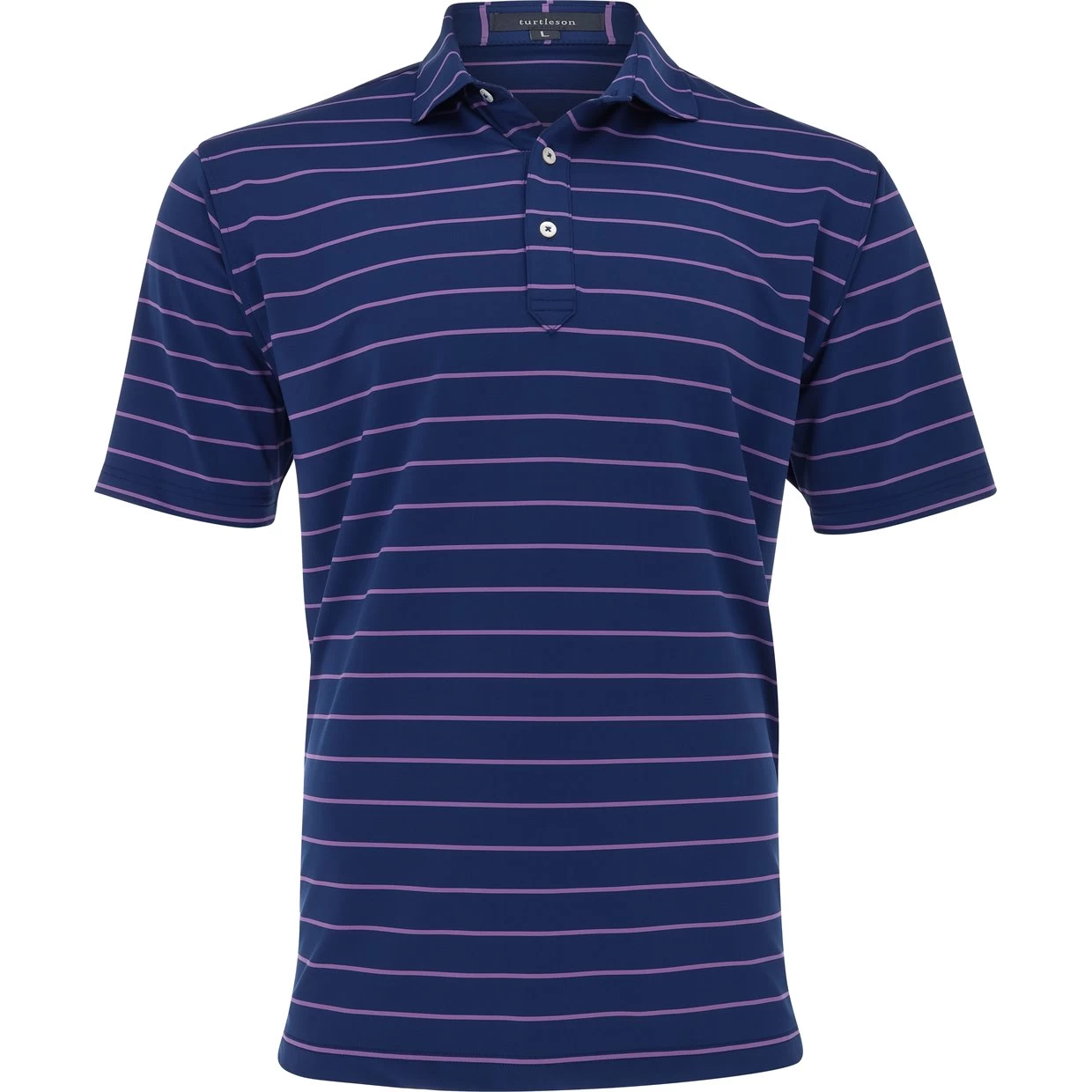 Turtleson Bruce Stripe Performance Shirt Polo Short Sleeve Golf Apparel 3 Turtleson Bruce Stripe Performance Shirt Polo Short Sleeve Golf Apparel