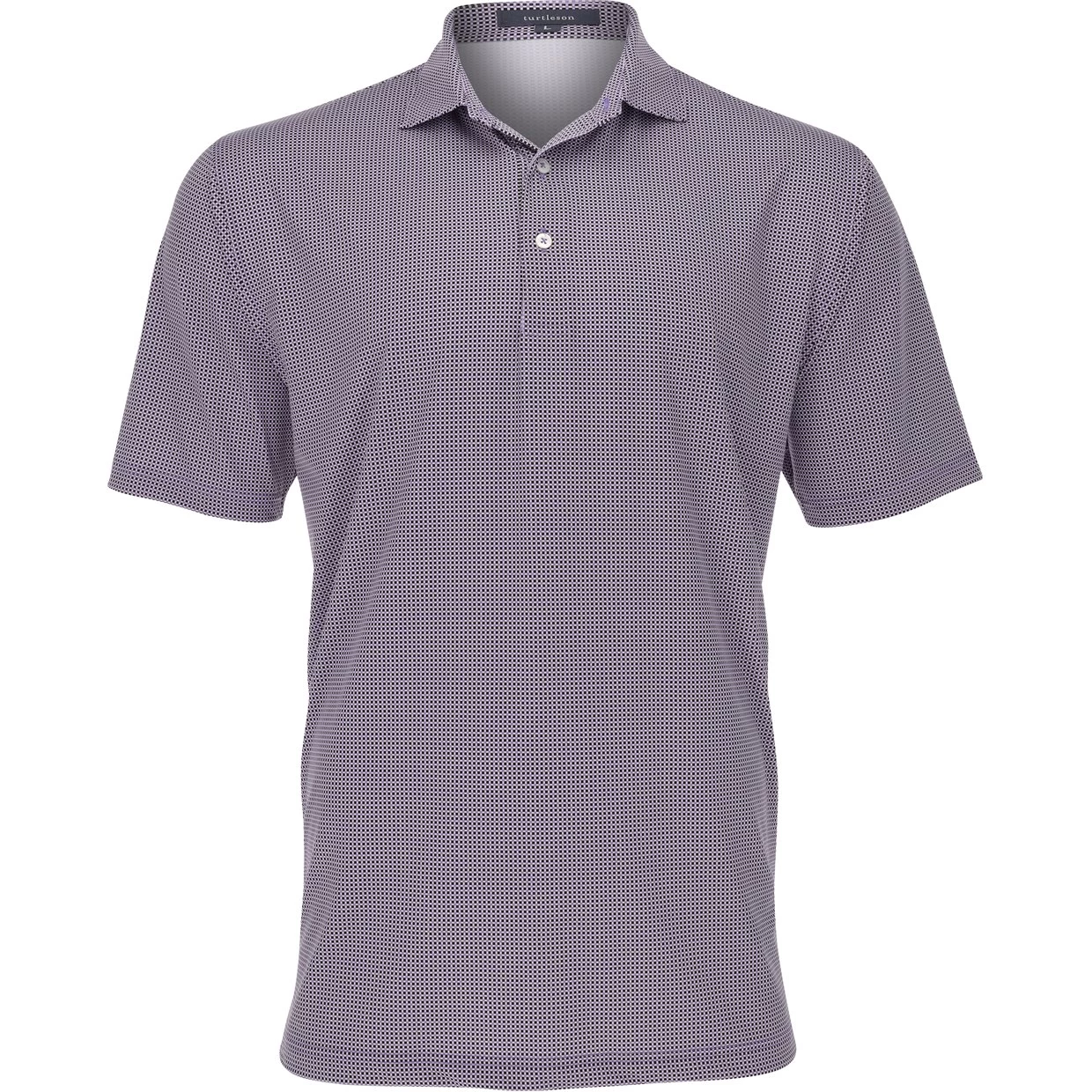 Turtleson Checker Jacquard Performance Shirt Polo Short Sleeve Golf Apparel 3 Turtleson Checker Jacquard Performance Shirt Polo Short Sleeve Golf Apparel