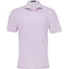 Turtleson Elliot Stripe Oxford Performance Shirt Polo Short Sleeve Golf Apparel -Golf Store turtleson elliot stripe oxford performance shirt