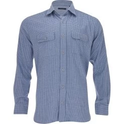 Turtleson Houndstooth Work Shirt Dress Golf Apparel