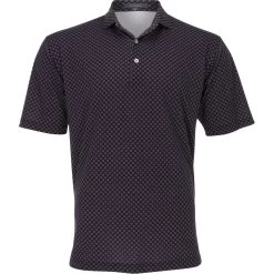 Turtleson Lina Floral Performance Pique Shirt Polo Short Sleeve Golf Apparel