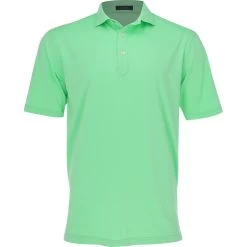 Turtleson Palmer Solid Performance Shirt Polo Short Sleeve Golf Apparel