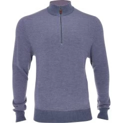 Turtleson Walt Birdseye 1/4 Zip Sweater Pullover Golf Apparel