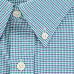 Turtleson Winton Tattersall Performance Sport Shirt Dress Golf Apparel -Golf Store turtleson winton tattersall performance sport shirt 3