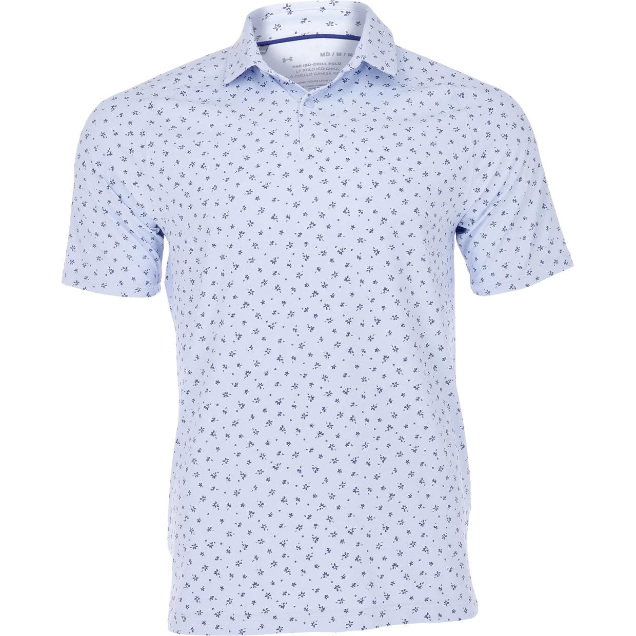 Under Armour ISO-CHILL Clover Shirt Polo Short Sleeve Golf Apparel 3 Under Armour ISO-CHILL Clover Shirt Polo Short Sleeve Golf Apparel