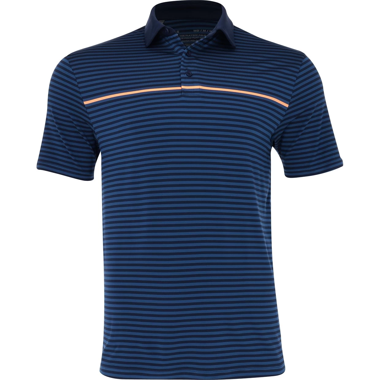 Under Armour Playoff 2.0 Hollen Stripe Shirt Polo Short Sleeve Golf Apparel 3 Under Armour Playoff 2.0 Hollen Stripe Shirt Polo Short Sleeve Golf Apparel
