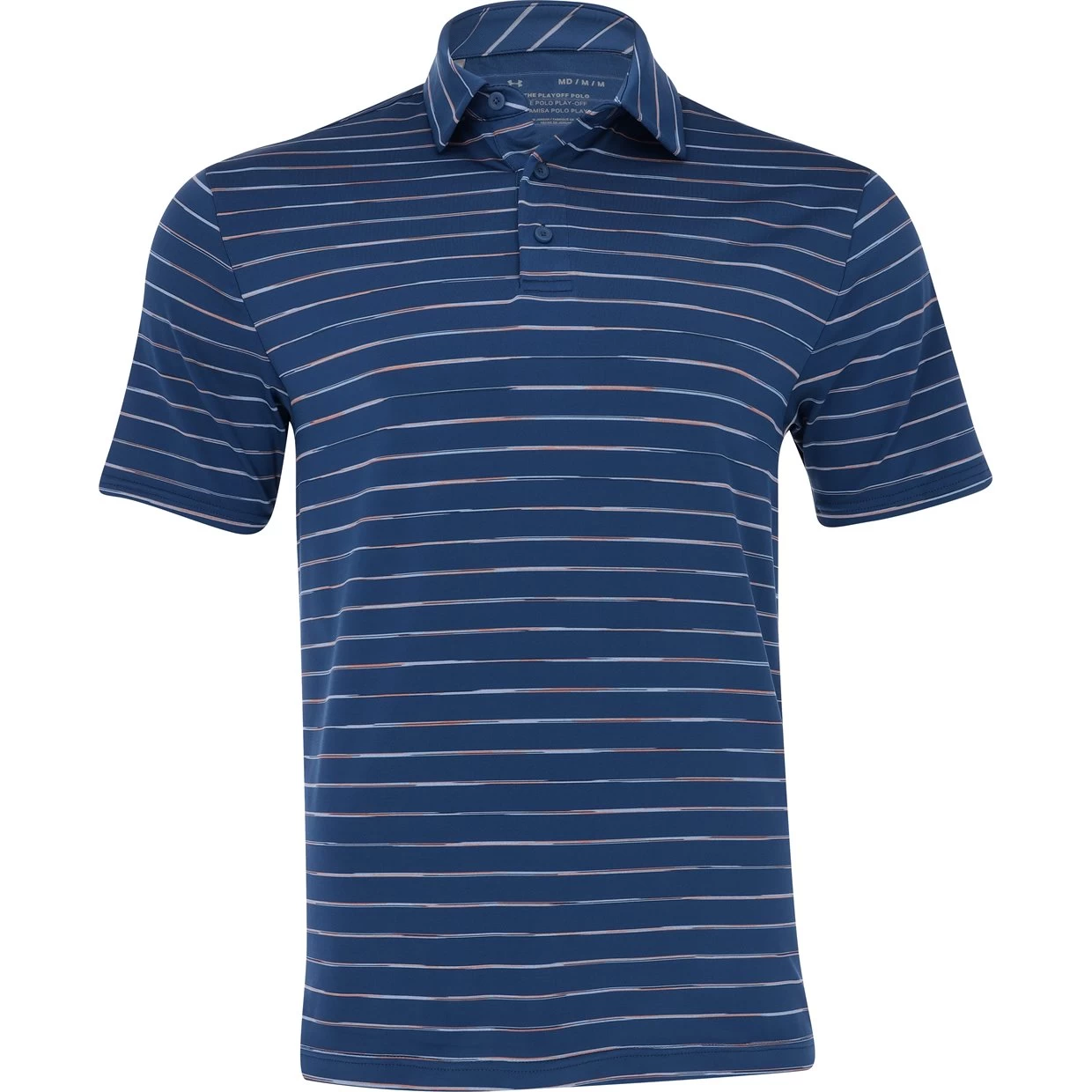 Under Armour Playoff 2.0 Space Dye Stripe Shirt Polo Short Sleeve Golf Apparel 3 Under Armour Playoff 2.0 Space Dye Stripe Shirt Polo Short Sleeve Golf Apparel